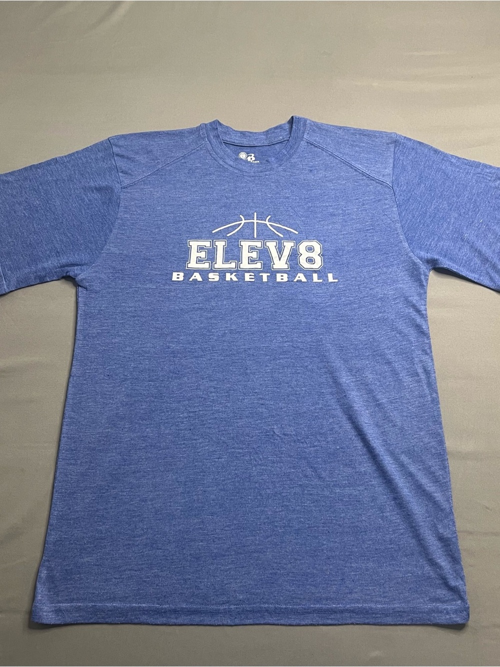 Elev8 Basketball Short Sleeve Tee - Blue